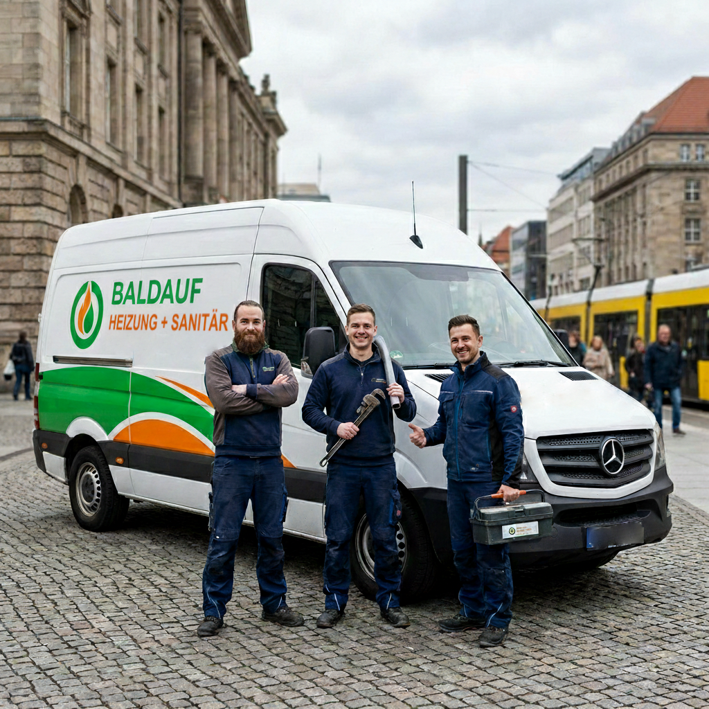 Unser Team vor dem Einsatzfahrzeug